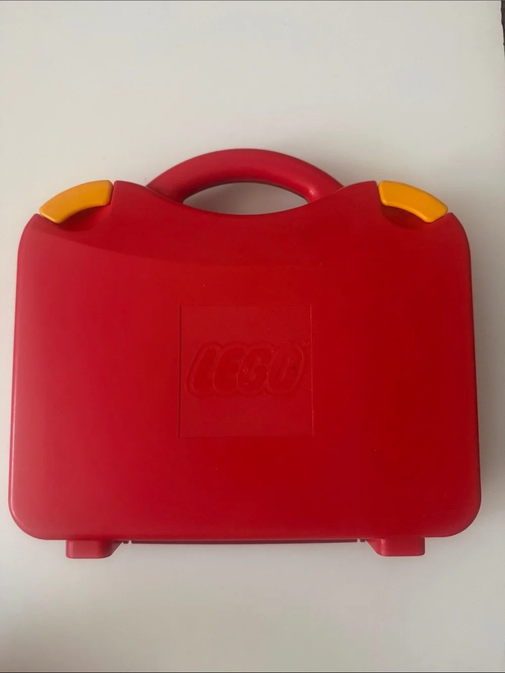 Lego Red Storage Case with Molded Logo
